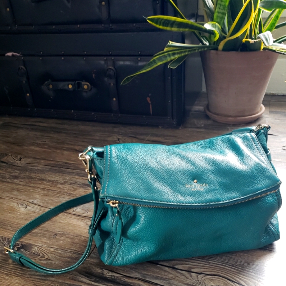 Kate Spade Teal Hobo